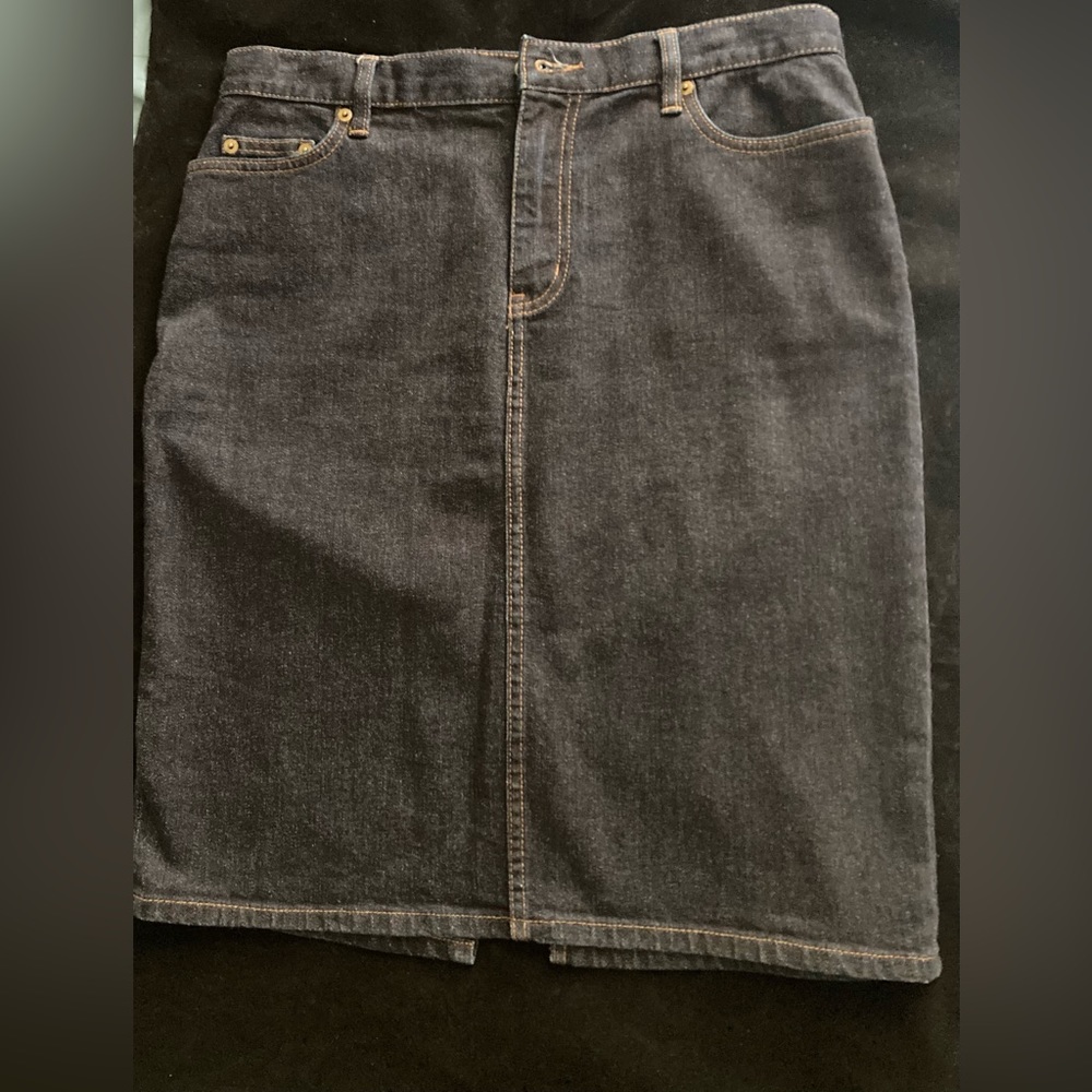 Lauren Ralph Lauren DENIM BLUE JEAN SKIRT SIZE(6)